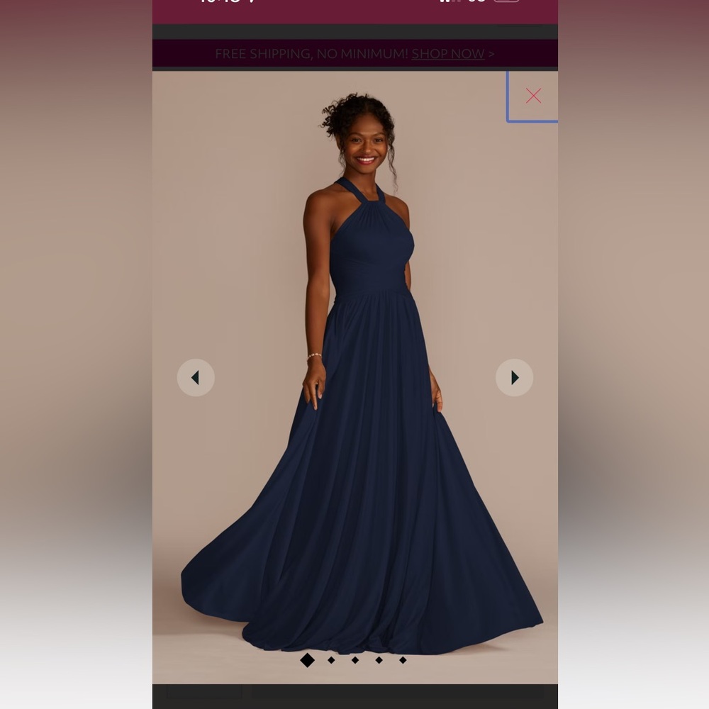 David’s Bridal Bridesmaid Dress